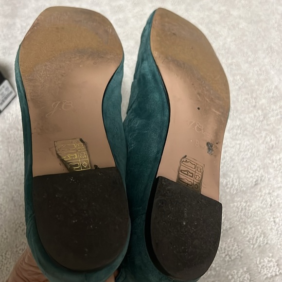 J. Crew Calf Suede Minimal Tab loafers - Picture 10 of 13